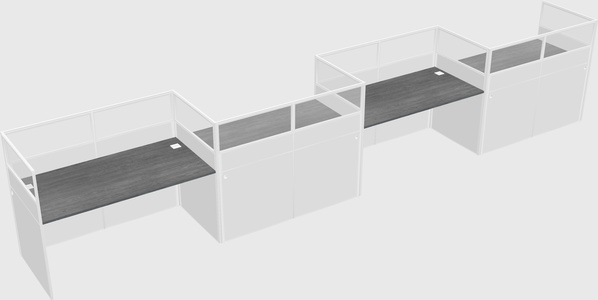 Rectangular cubicles