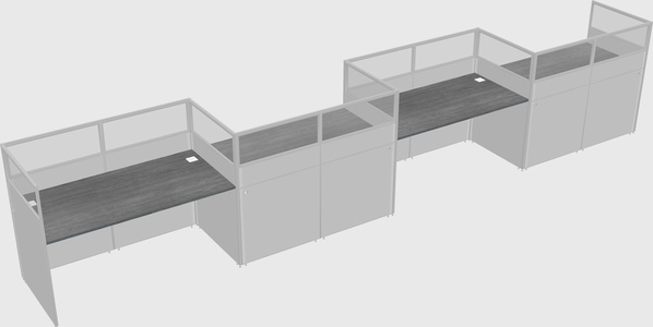 Rectangular cubicles