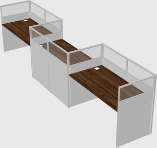 Rectangular cubicles