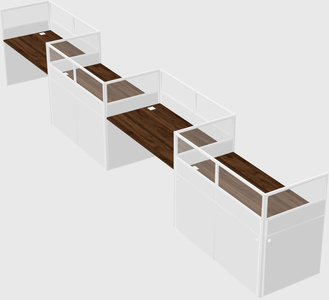 Rectangular cubicles