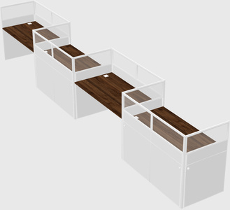 Rectangular cubicles