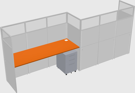 Rectangular cubicles