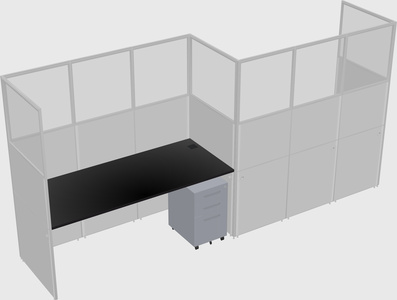 Rectangular cubicles