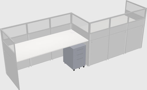 Rectangular cubicles