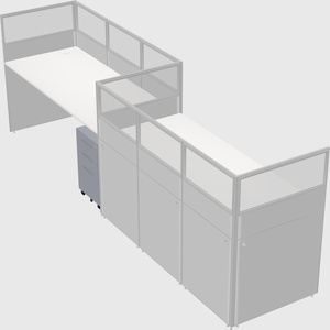 Rectangular cubicles