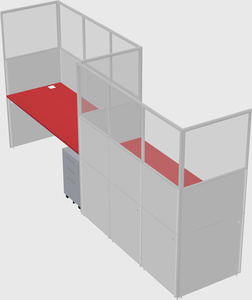 Cabines rectangulaires