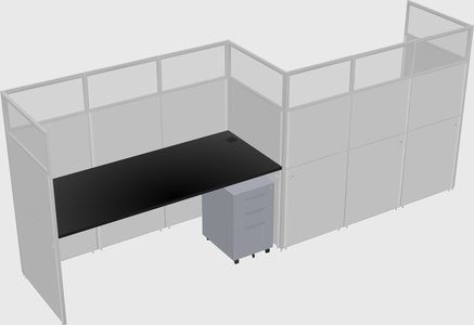 Rectangular cubicles