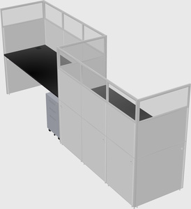 Rectangular cubicles
