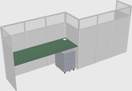 Cabines rectangulaires