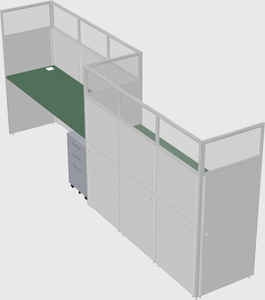 Cabines rectangulaires