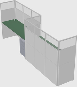Cabines rectangulaires