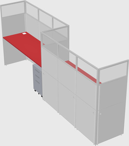 Rectangular cubicles