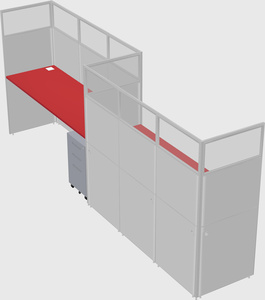 Rectangular cubicles