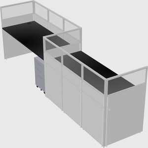 Cabines rectangulaires