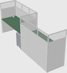 Cabines rectangulaires