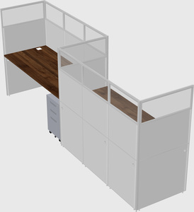 Rectangular cubicles