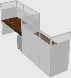 Rectangular cubicles