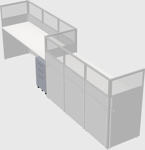 Rectangular cubicles