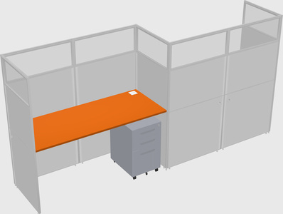 Rectangular cubicles