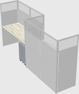 Rectangular cubicles