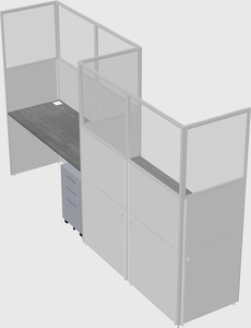 Rectangular cubicles