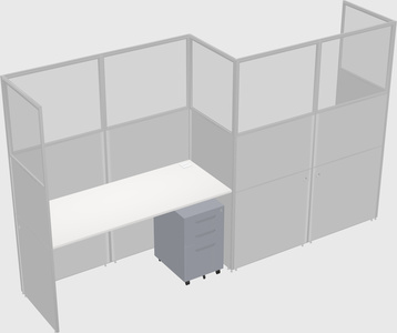 Rectangular cubicles
