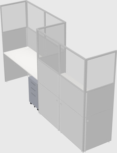 Rectangular cubicles