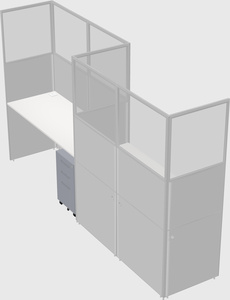 Rectangular cubicles