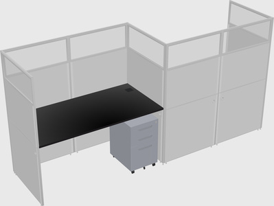 Rectangular cubicles