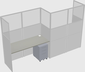 Rectangular cubicles