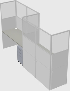 Rectangular cubicles