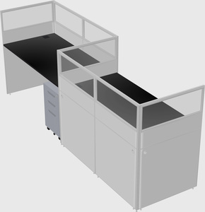 Cabines rectangulaires