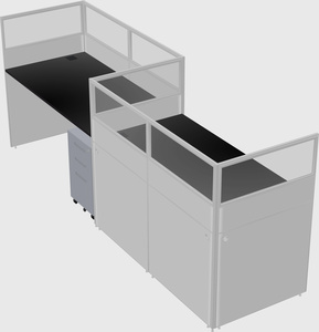 Cabines rectangulaires