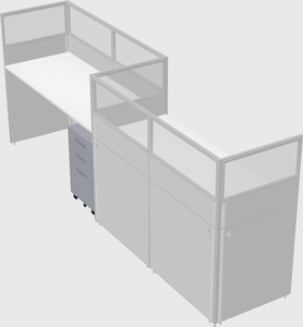 Rectangular cubicles