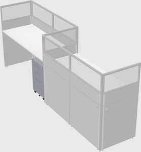 Rectangular cubicles