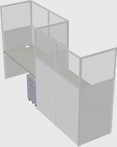 Rectangular cubicles