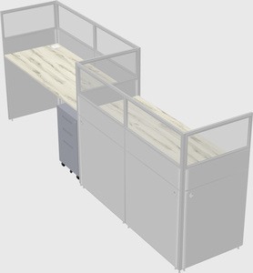 Rectangular cubicles