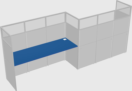 Rectangular cubicles