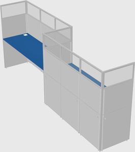 Rectangular cubicles