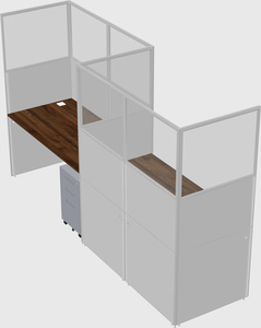 Rectangular cubicles