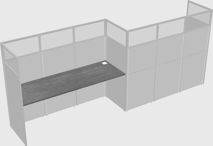 Rectangular cubicles