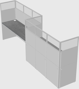 Rectangular cubicles