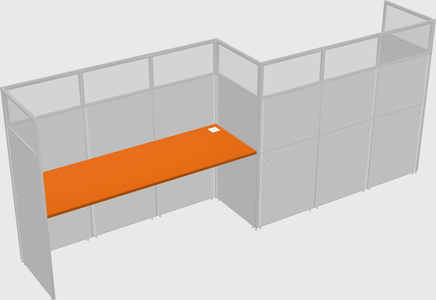 Rectangular cubicles