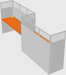 Rectangular cubicles