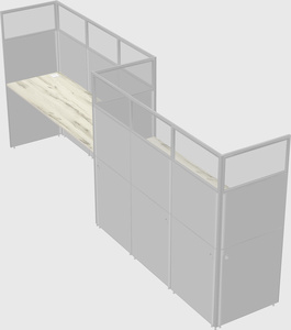 Rectangular cubicles