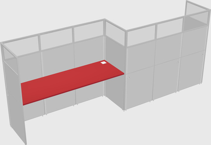 Rectangular cubicles
