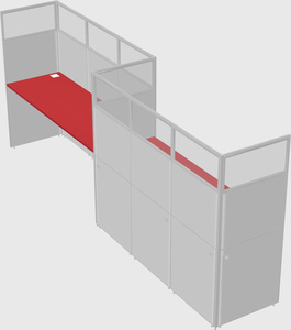 Rectangular cubicles