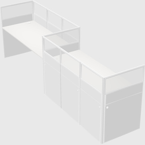 Rectangular cubicles