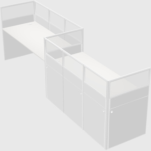 Rectangular cubicles