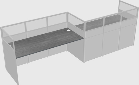 Rectangular cubicles